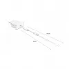 DeLOCK Easy 45 moduļa USB 2.0 ievelkamais kabelis USB Type-A uz 8 Pin Lightning ligzdu balts