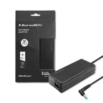 Barošanas adapteris Qoltec 51555 iekštelpām 65 W melns