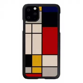 viedtālruņa maciņš man and wood priekš iPhone 11 Pro Max — koka melns