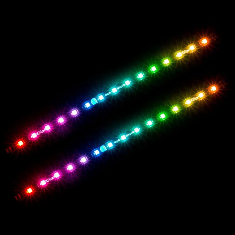 Iekšējais LED kontrolieris Aqua-Computer farbwerk nano — adresējams RGB apgaismojums datora korpusam un ūdens dzesēšanai