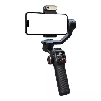 Smartphone camera stabilizer Hohem iSteady M6 Kit Melns 2600 mAh