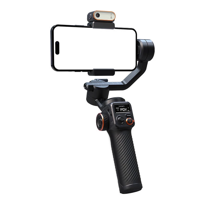 Smartphone camera stabilizer Hohem iSteady M6 Kit Melns 2600 mAh