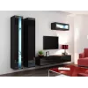 Cama plaukts VIGO NEW 180/40/30 melna/melni spīdīga