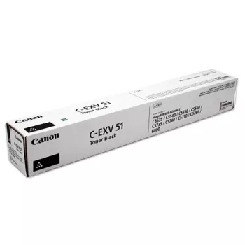 Canon C-EXV 51 tonera kasetne 1 gab. oriģināla melna