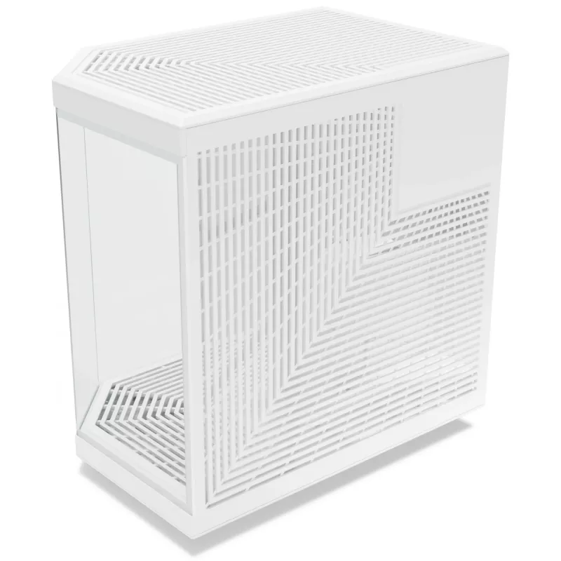 PC korpuss HYTE Y70 Midi Tower balts – atbalsta EATX, GPU līdz 42,2 cm, CPU dzesētāja augstums 18 cm