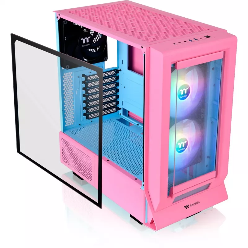 Datora korpuss Thermaltake Ceres 350 MX Midi Tower rozā