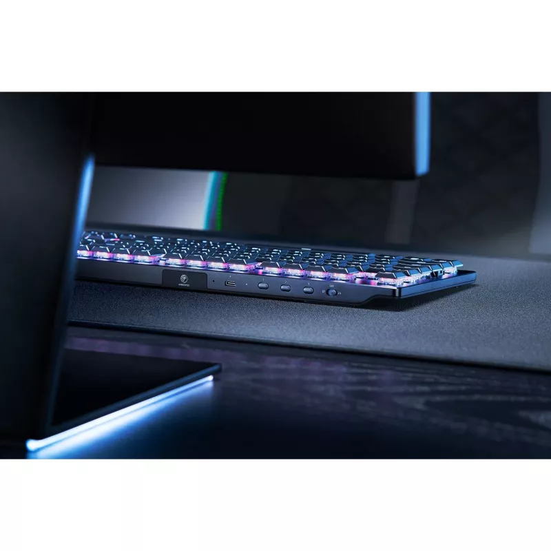 Spēļu tastatūra Razer RZ03-04370400-R3G1 USB RF bezvadu Bluetooth QWERTY vācu melna