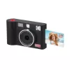 Momentfotoaparāts Kodak Mini Shot 2 Era — pārnēsājams momentfotografēšanas fotoaparāts ar iebūvētu printeri, melns