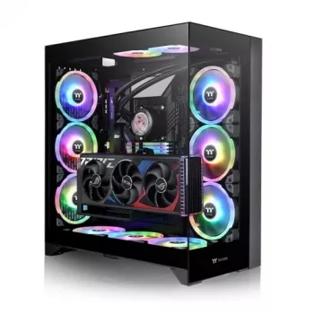 Thermaltake CTE E660 MX Midi Tower datora korpuss, melns