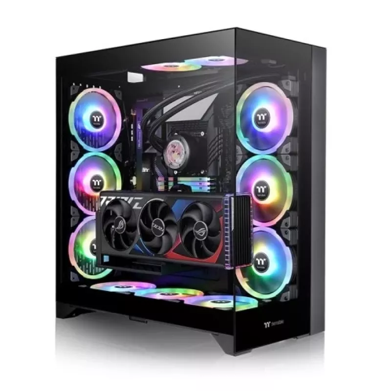Thermaltake CTE E660 MX Midi Tower datora korpuss, melns
