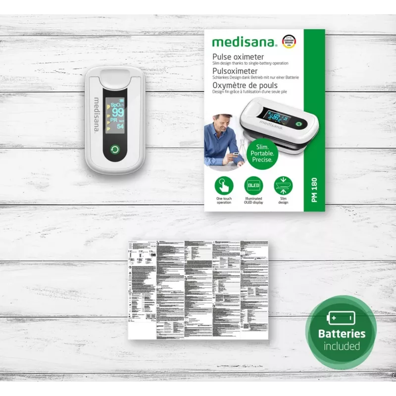 Medisana PM 180 pulsa oksimetrs