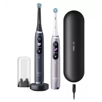 Zobu birste Oral-B iO Series 9 Duo 2 gab. Melnā Oniksa / Rožu kvarcs