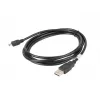 USB 2.0 kabelis mini AM-BM5P 1,8M melns