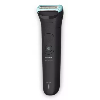 Ķermeņa trimmeris Philips 5000 series BG5480/15 — folijas skuveklis, bezvada litija baterija, mitrai un sausai lietošanai, melns
