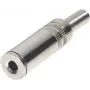 Audio mono 3.5 mm spraudnis ShiverPeaks 51110-M metāla savienotājs