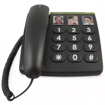 DECT telefons Doro 331ph Melns