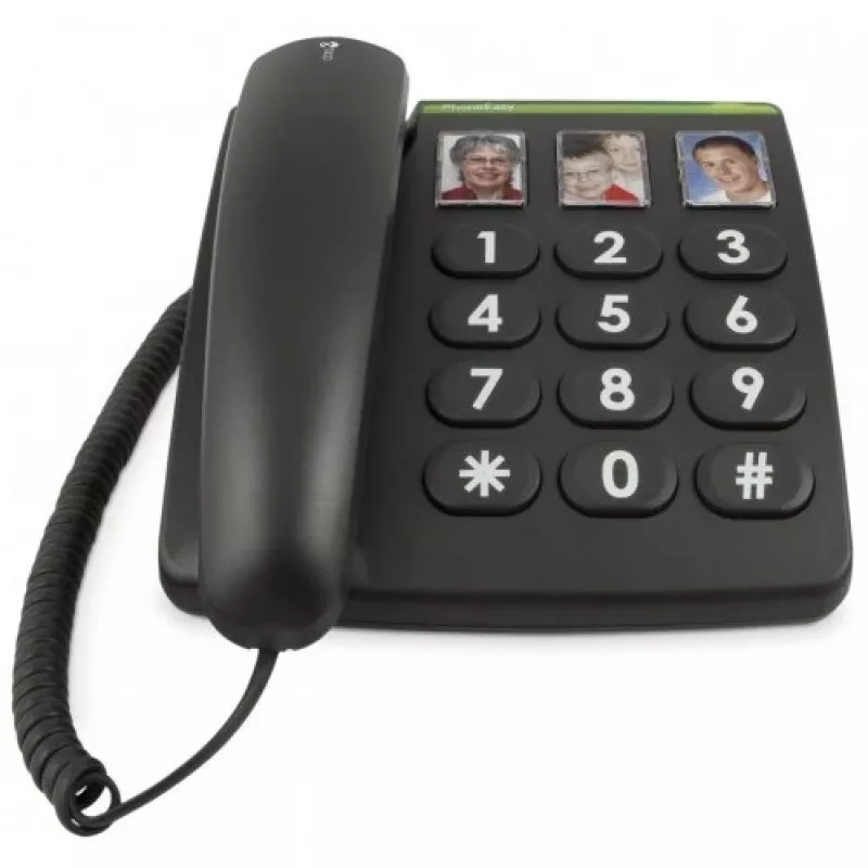 DECT telefons Doro 331ph Melns
