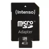 ATMIŅA MICRO SDHC 4GB C10/W/ADAPTER 3413450 INTENSO