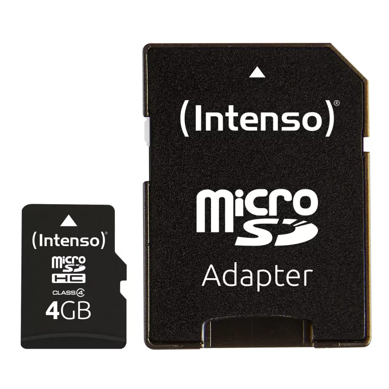 Atmiņas karte Intenso 4GB MicroSDHC Class 4 3403450