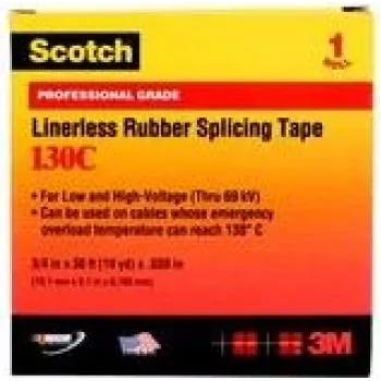 3M pašlīmējošā gumijas lente (G x P) 9 m x 19 mm, melna, silikona gumija Scotch (80-6108-3340-4)