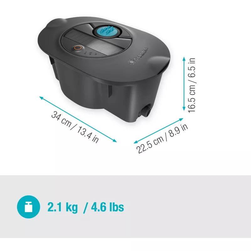 Gardena AquaPrecise Circular apļveida laistītājs Melns Zaļš 1 gab.