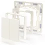 Shelly BLU Wall Switch 4 gaismas slēdzis Plastmasa Ziloņkaula krāsa Vadības tips: Pogas