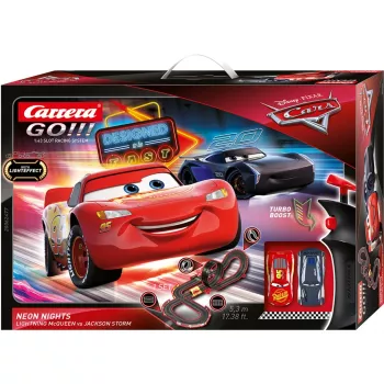 Transporta un trases komplekts Carrera RC Neon Nights Cars