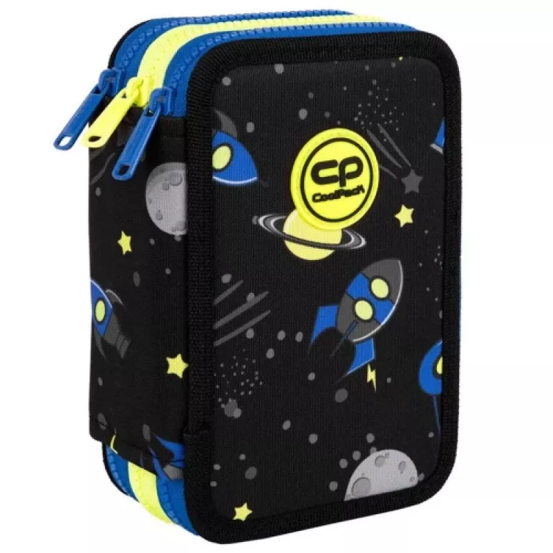 Penālis CoolPack Jumper 3 ATLANTIS F067828 — trīsstāvu skolas penālis