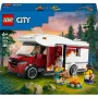 Konstruktoru rotaļlieta LEGO City Adventure Camper 60454, 385 detaļas, augstums 80 mm, no 6 gadu vecuma