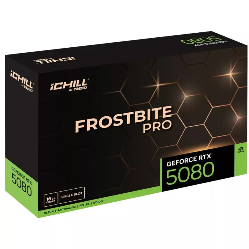 INNO3D iChill GeForce RTX 5080 Frostbite Pro 16GB GDDR7 grafikas karte