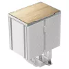 Procesora gaisa dzesētājs DeepCool AK500 G2 WH, 120 mm ventilators, maks. gaisa spiediens 3,33 mmH2O, 117×129×159 mm, balts