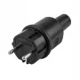 Elektrības kontaktdakša Bachmann 913.173 Melna