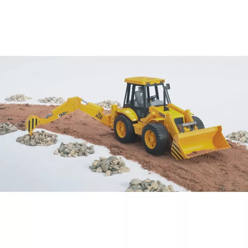 BRUDER JCB 4CX Ekskavators-iekrāvējs
