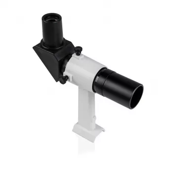 Skywatcher 6x30 meklētāja teleskops ar stiprinājumu (melns)