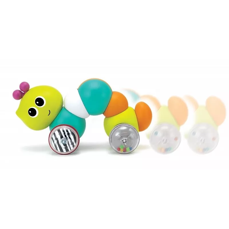 Rotaļlieta B-kids Caterpillar modelis 1164377N — stumjamais bērna braucamais