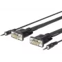 Vivolink PROVGAMCS4.6 video kabeļa adapteris 4,6 m VGA (D-Sub) + 3,5 mm melns