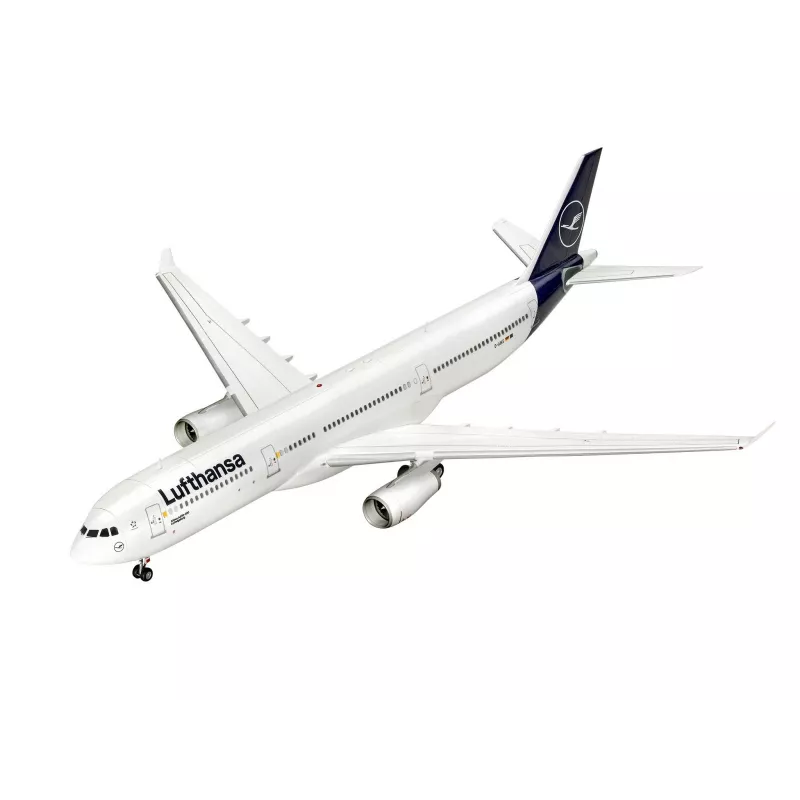 Plastmasas lidmašīnas modelis REVELL Airbus A330-300 Lufthansa mērogā 1:144