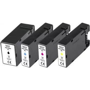 Renkforce tintes komplekts aizstāj Canon PGI-1500XL (9182B004) saderīgs melns, ciāna, fuksīna, dzeltens RF-5706078 (RF-5706078)