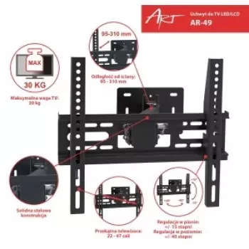 LCD rokturis AR-49 22-47'' 30KG