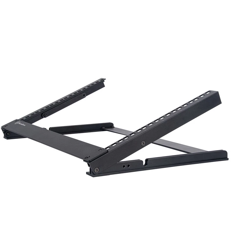 Rackmount atvērtais rāmis 6U 19 collu SILVERSTONE SST-RK06U-OF galda plaukts sudraba