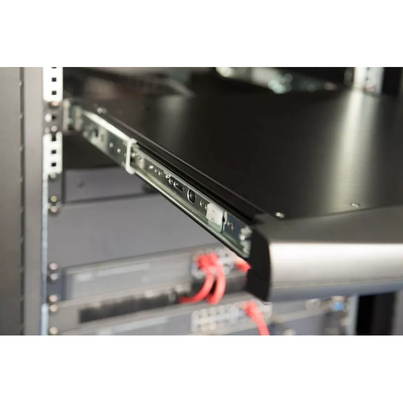 DIGITUS DS-72211-3US 19 collu 16 portu LCD KVM plaukta konsole