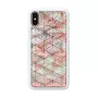 Viedtālruņa maciņš iKins iPhone XS / XS Max dimanta baltā krāsā aizsargpārvalks