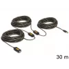 USB kabelis DeLOCK 30m USB2.0 USB A Melns