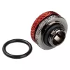 BitsPower Multi-Link Adapter taisns G1/4 collas iekšējā vītne uz 16mm AD cieto cauruli, spīdīgi melns