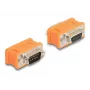 DeLOCK D-Sub 9 CAN kopnes adapteris 120 omu rezistors Oranžs