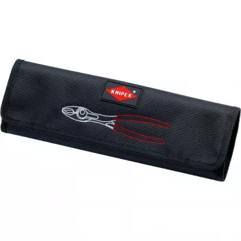 Rullīšu soma Knipex TwinGrip 00 19 61 Melna — tukša instrumentu rulete knaiblēm un rokas instrumentiem