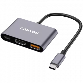 Canyon DS-4 USB Type-C centrmezgls 10000 Mbit/s HDMI USB 3.2 Gen 2