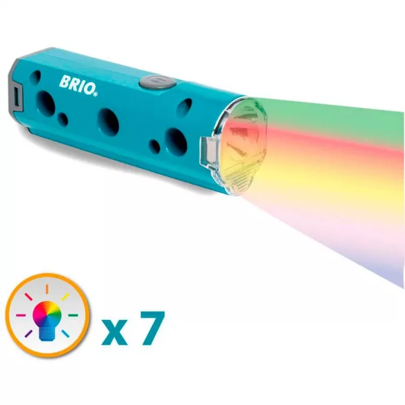 Rotaļlietu lukturītis BRIO Builder 63460100 LED pārnēsājams bērnu lukturītis