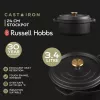 Čuguna katls Russell Hobbs 24 cm, melns