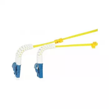 Synergy 21 LWL-2-Faser-Patchk. 10mtr.LC-LC 9/125um OS2 AD 2mm flexible Knickschutztülle - Single- bzw. Monomode-Faser - 10 m